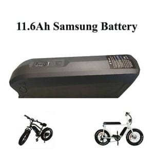 36V 11.6Ah Samsung Battery For Budtrol 02L 46L Ebike Electric Bike