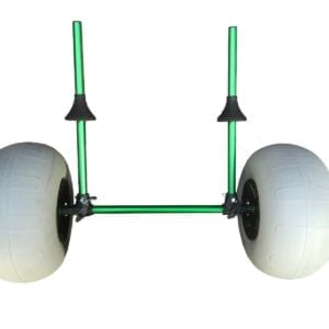 Foldable Kayak Beach Sit On Trolley Cart Wheels Alloy Strap Budtrol