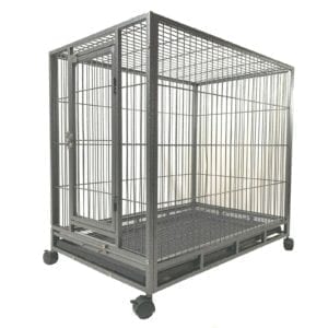 93cm Pet Puppy Dog Cage Run Dog Crate Transport Enclosure Dog Kennel D009