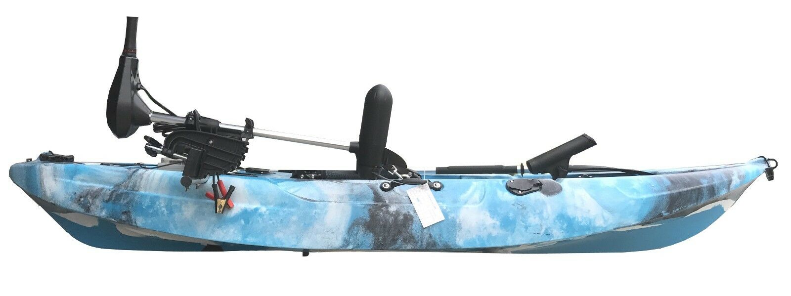 2.7M Fishing Kayak 5 Rod Holders Seat Paddle 35lbs Motor Bracket