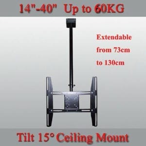 LCD LED PLASMA TV CEILING MOUNT BRACKET for 14-40" TV