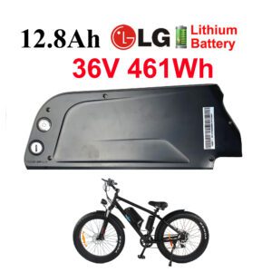 36V 12.8Ah LG Battery For Budtrol 27L Ebike Electric Bike USB
