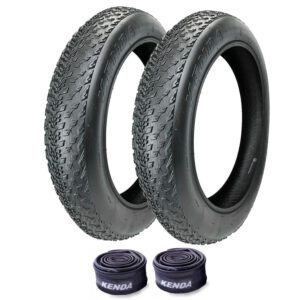 Two Pairs Kenda K1167 20x4.0 Fat Bike Clincher Tyres And Tubes Bicycle Tire (98-406)