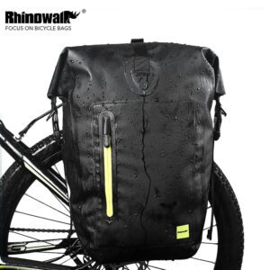 Rhinowalk 25L Cycling Bicycle Rear Storage Trunk Bag Bike Pannier Rack Handbag